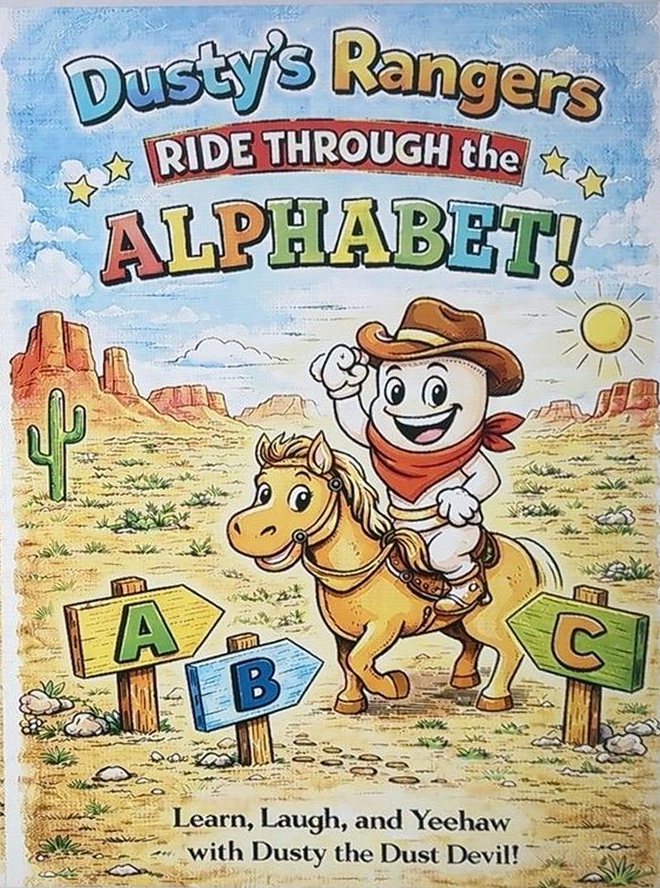 Dusty’s Rangers Ride Through the Alphabet cover