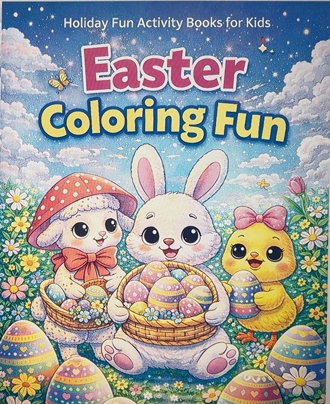 Easter Coloring Fun cover