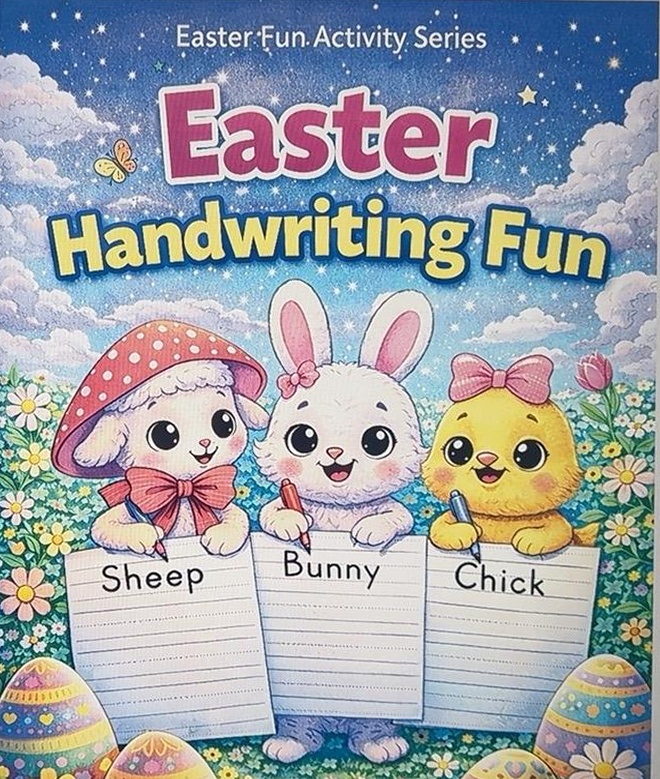 Easter Handwriting Fun: Easter Fun Activity Series cover